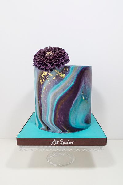B-day Abstraction - Cake by Art Bakin’