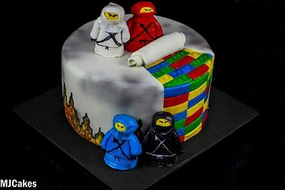lego ninjago cake - Cake by melissa