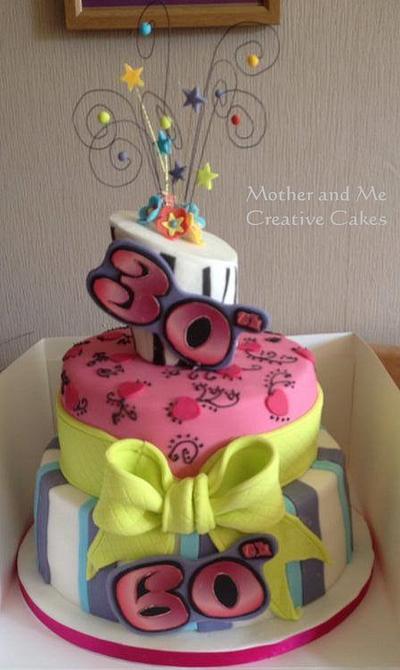 Wonky Joint Birthday - Cake by Mother and Me Creative Cakes