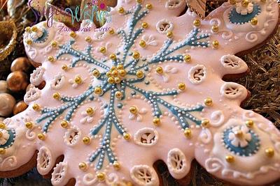 Snowflake - Cake by Tina Tsourtsoulas