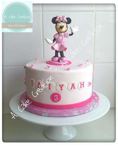 Miss Minnie - Cake by A Cake Creation