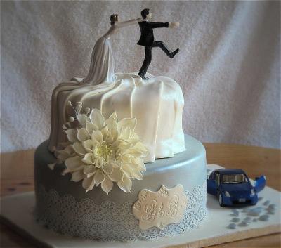 Wedding cake ІI - Cake by MMCakes