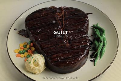 Meat Lover - Cake by Guilt Desserts