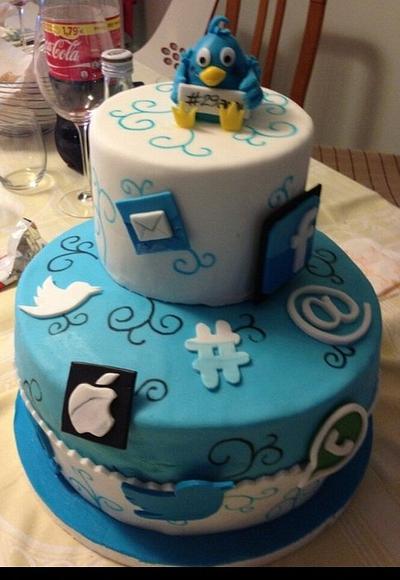 Web cake - Cake by Dolcedolce
