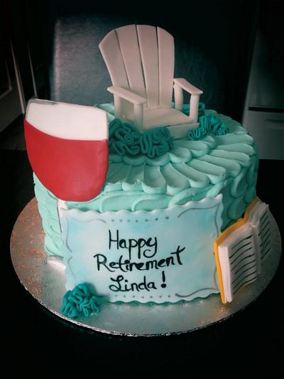 Retirement Cake - Cake by The Cakery 