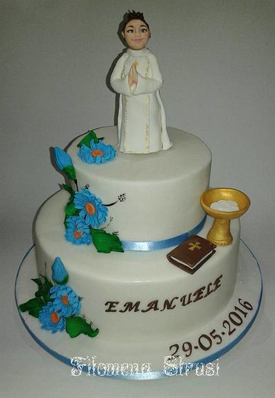 Communion cake - Cake by Filomena