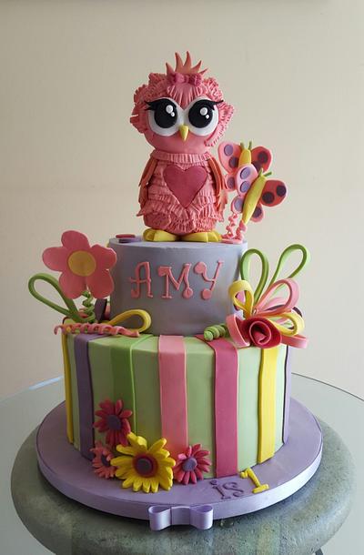 My first owl - Cake by Cake Towers