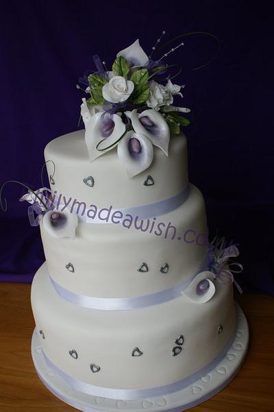 Flower Wedding Cake - Cake by Emilyrose