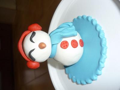 pupazzo neve - Cake by cakesweetcake