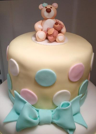 Mama Bear Baby Shower - Cake by Yum Cakes and Treats