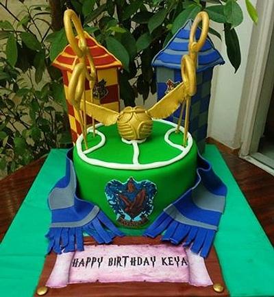 Harry Potter Cake - Cake by BakeAru