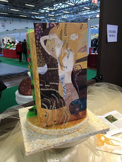 Klimt and your two soul - Cake by Michela Lingiardi