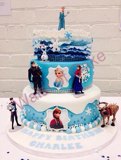Frozen!!  - Cake by Waist of Cake 
