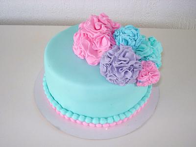 little pompom cake - Cake by Biby's Bakery