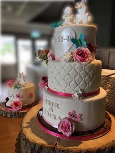 Spring is in the air collaboration 2018 - Wedding Cake - Cake by Bonnie’s 🧡 Bakery