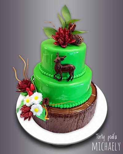The hunters cake - Cake by Michaela Hybska