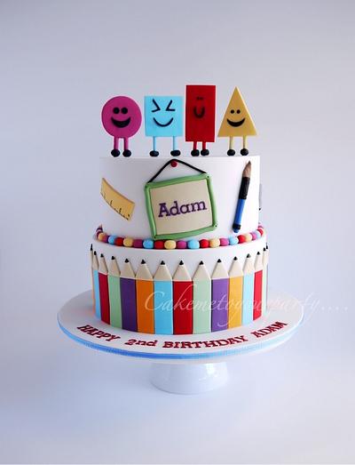 Mr Maker Cake - Cake by Leah Jeffery- Cake Me To Your Party