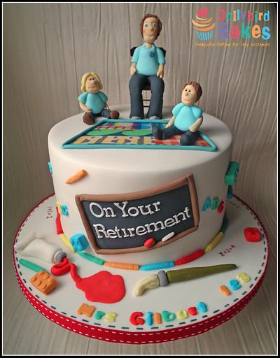 Retirement cake - Cake by Dollybird Bakes