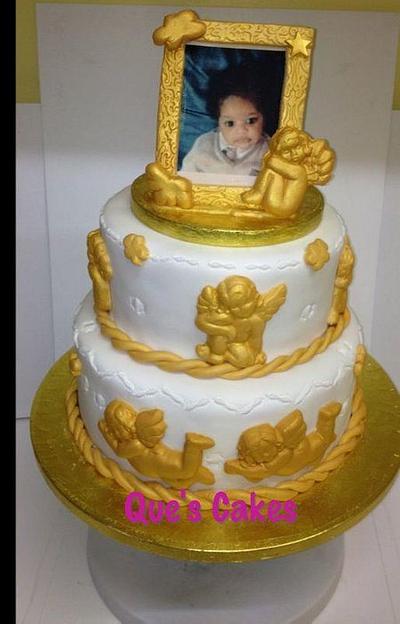 Little Angel  - Cake by Que's Cakes