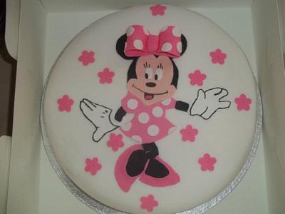 minnie mouse cake - Cake by samantha babb