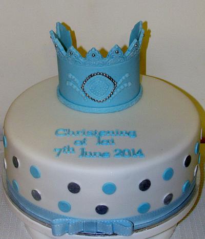 christening - Cake by Cakes and Cupcakes by Anita