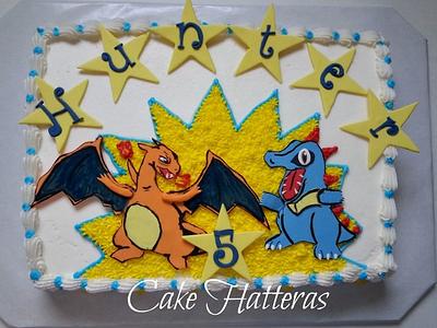 Pokemon for Hunter - Cake by Donna Tokazowski- Cake Hatteras, Martinsburg WV