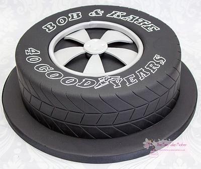 Tyre Cake - Cake by The Fairy Cake Mother