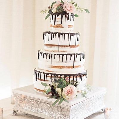 Fondant Wedding Cake - Cake by Leo Sciancalepore