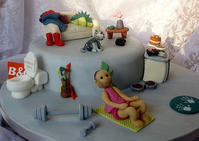 Celebration of Life - Cake by Extra Mile Icing