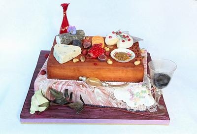 Cheese board cake - Cake by Anastasia Kaliazin
