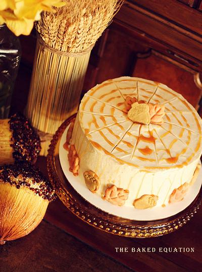  Caramel Apple Cake - Cake by Melissa