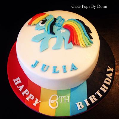 My Little Pony  - Cake by Domi @ CakePopsByDomi