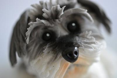 lifelike dog figure - Cake by AMAE - The Cake Boutique