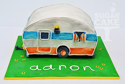 Vintage caravan cake - Cake by Cherrycake 