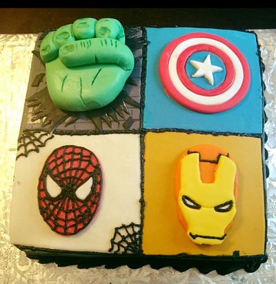 Avengers cake - Cake by Cerobs