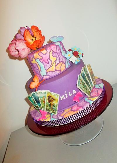 Violet cake - Cake by Hana Součková