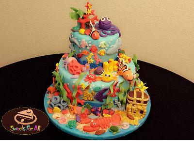 Under the sea cake - Cake by sweetsforall