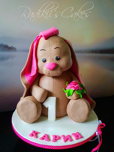 3D  Bunny Cake - Cake by Radoslava Kirilova (Radiki's Cakes)
