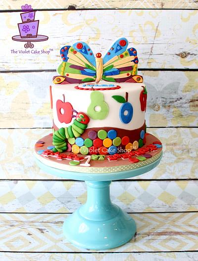 The Very HUNGRY CATERPILLAR for Jules - Cake by Violet - The Violet Cake Shop™