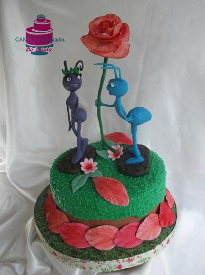 A Bug's Life : 'Pixar Sugar Artists' Collaboration. - Cake by CakesByPaula