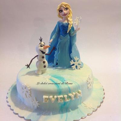 Elsa e Olaf - Cake by Le dolci creazioni di Rena
