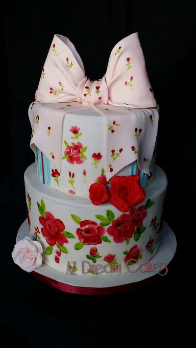  Rose cake - Cake by AZDreamCakes
