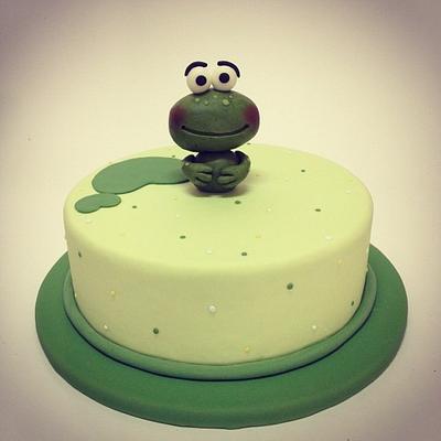 Frog - Cake by Jolanta Nowocin