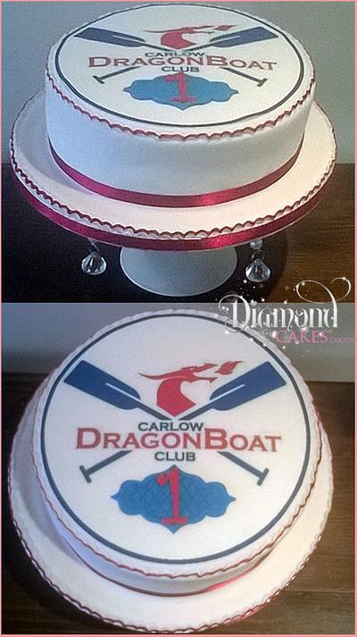 Dragon Boat Racing - Cake by DiamondCakesCarlow