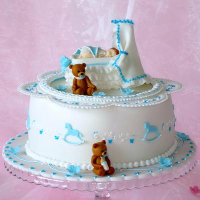 Newborn celebration - Cake by Eva Kralova