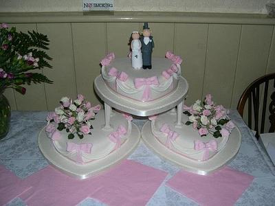 Swags and bows  - Cake by Iced Images Cakes (Karen Ker)