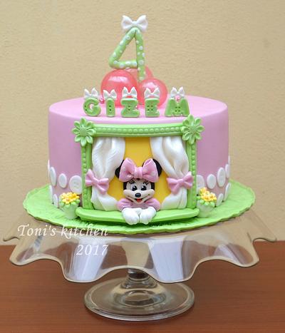Countryside Spring Minnie - Cake by Cakes by Toni