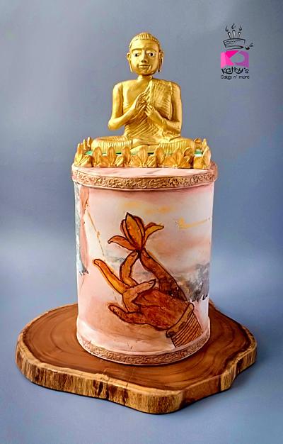 Golden Buddha - Beautiful Sri Lanka Collaboration - Cake by Chanda Rozario