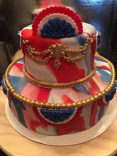 4th of July Cake - Cake by Ozymndius