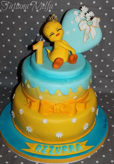 Princess Tweety  - Cake by Tatiana Melfa